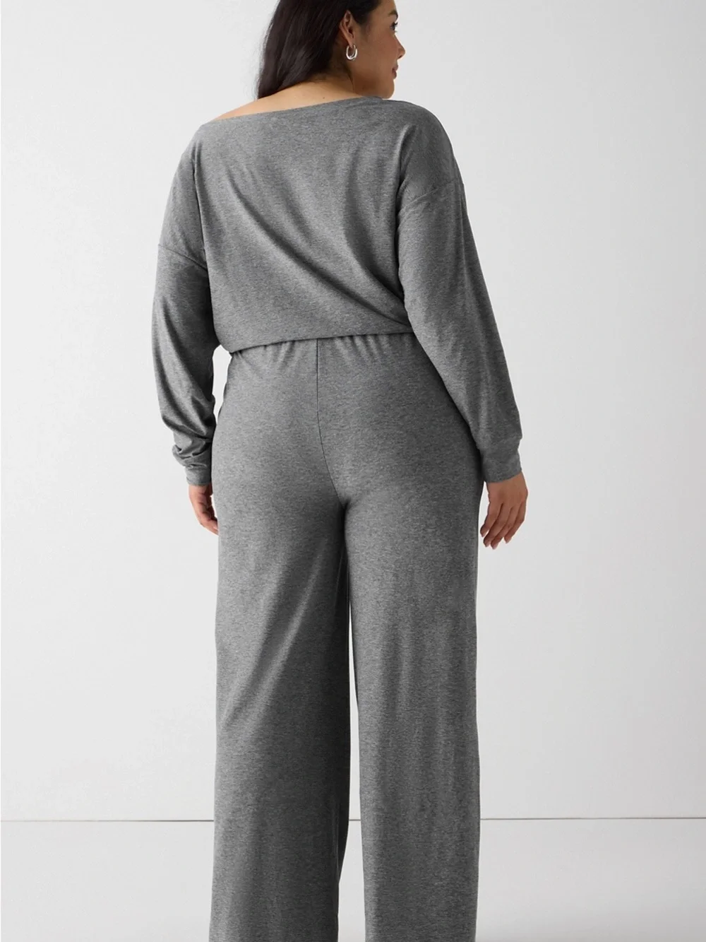 NWT Fablectics Cloud Jersey Off Shoulder Onesie sz XL $129 Cloud Jersey Unbeliev